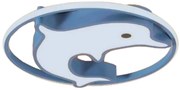 Plafon lampa LED sufitowa AT90-DELFIN BLUE