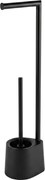 Stojak na papier toaletowy i szczotkę do WC STILK, 63 cm