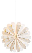 Markslöjd 705306 - Świąteczna dekoracja MARIGOLD 1xE14/25W/230V 45 cm biały