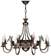 Jupiter 225 - KO 8 - Lampa wisząca KORONA 8xE14/40W/230V