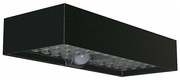 LED Kinkiet solarny z czujnikiem LED/6W/3,7V IP65 4000K 3000 mAh czarny