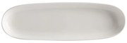 Biały porcelanowy talerz Maxwell &amp; Williams Basic, 40x12,5 cm