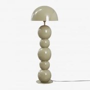 Lampa Podłogowa Z Żelaza Boulia Salvia Zieleń & ↑115 Cm - Sklum