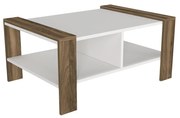 Stolik konferencyjny Erica White Walnut
