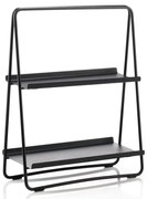 Czarny metalowy regał 43x58 cm A-Table – Zone