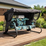 Huśtawka ogrodowa z moskitierą Venezia A099-31IB PATIO