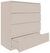 Komoda BASIC 4 szuflady – Kaszmir | 90x97x40 cm