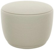 Beżowy puf z materiału bouclé KUON – Blomus