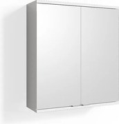 Szafka z lustrem w łazience biały 60x20x68 roy