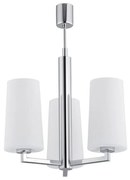 Argon 1224 - Żyrandol CAMELOT 3xE27/15W/230V chrom błyszczący