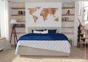 Łóżko tapicerowane Preppy