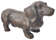 InDecor Ceramiczny jeż brązowy, 43 x 19 x 26 cm