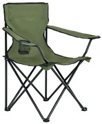 Zielone składane krzesło turystyczne F3-G09