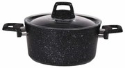 EH Garnek aluminiowy z pokrywką Alu 4,4 l, śr. 24 cm