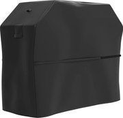 Outsunny Pokrowiec na Grilla z Rzepami Wodoodporny Czarny, 147 x 61 x 122cm