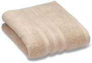Beżowy bawełniany ręcznik kąpielowy frotte 70x120 cm Zero Twist – Catherine Lansfield