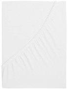 Białe prześcieradło z gumką 120x200 cm – B.E.S.