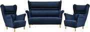 Zestaw wypoczynkowy sofa + 2 fotele Family Meble