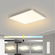 Brilagi - Ściemnialna oprawa LED SLIMFRAME LED/58W/230V 60x60 cm biała + pilot