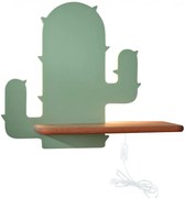 Zielony kinkiet ścienny do pokoju dziecięcego K053 R0-Z29