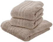 2x Ręcznik Comfort 70x140 cm beżowy, 100% bawełna