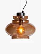 Lampa wisząca ze szkła dmuchanego Dolores