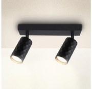 Brilagi - Oprawa punktowa SELE DIAMANT 2xGU10/30W/230V czarna