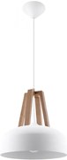 Biała skandynawska lampa wisząca - EX516 D8-B86
