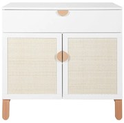 Bellamy Biała dziecięca komoda RATATA