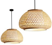LAMPA WISZĄCA BAMBUSOWA APP1648-1CP