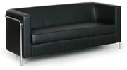Sofa CLUB, 3-miejscowa, czarny