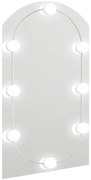 Wiszące lustro z łukiem 70x40 cm W6-H54