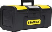 Skrzynka narzędziowa 40 cm Otwierana jedną ręką Stanley - Solidna Konstrukcja & Mobilna Taca na Narzędzia