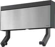 Trzykrotny Uchwyt Ścienny ze Stali Nierdzewnej do Kuchni - Metaltex Tango 3 w 1