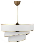 Lampa wisząca Couper - White, Gold