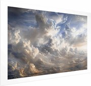 Plakat Refleksy na chmurach 60x40 cm bez ramy z marginesem ARTGEIST B