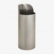 Stojak Na Parasole Ze Stali Maurizio Szczotkowana Szarość - Sklum