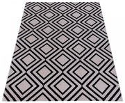 Dywan nowoczesny Costa romby różowy 120 cm x 170 cm