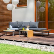 Zestaw mebli ogrodowych Marion antracyt PATIO