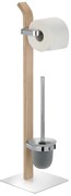Zestaw szczotki toaletowej i uchwytu na papier Wenko Samona