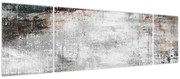 Obraz - Abstrakcyjne teksturowane płótno (170x50 cm)