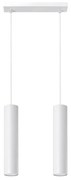 Sollux SL.0324 - Żyrandol na lince LAGOS 2 2xGU10/10W/230V biały