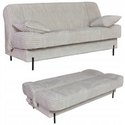 Kanapa sofa Sara rozkładana wersalka do spania Rene Family meble beżowa