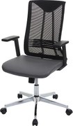 Krzesło biurowe MCW-J53,  szary