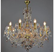 Wranovsky JWZ121102100 - Żyrandol kryształowy na łańcuchu ZENITH 10xE14/40W/230V