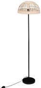 Lampa podłogowa RORY z plecionym abażurem, Ø 40 x 150,5 cm