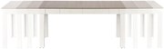 SEWERYN 160/300 cm stół kolor biały 160-300x90 12-osobowy rozkładany