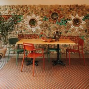 Fotel ogrodowy Rimo Burnt Brick FERNE