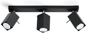 Czarna lampa sufitowa Nice Lamps Toscana 3