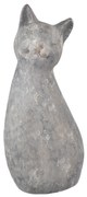 InDecor Ceramic Cat Meg szary, 33 x 26 x 83 cm